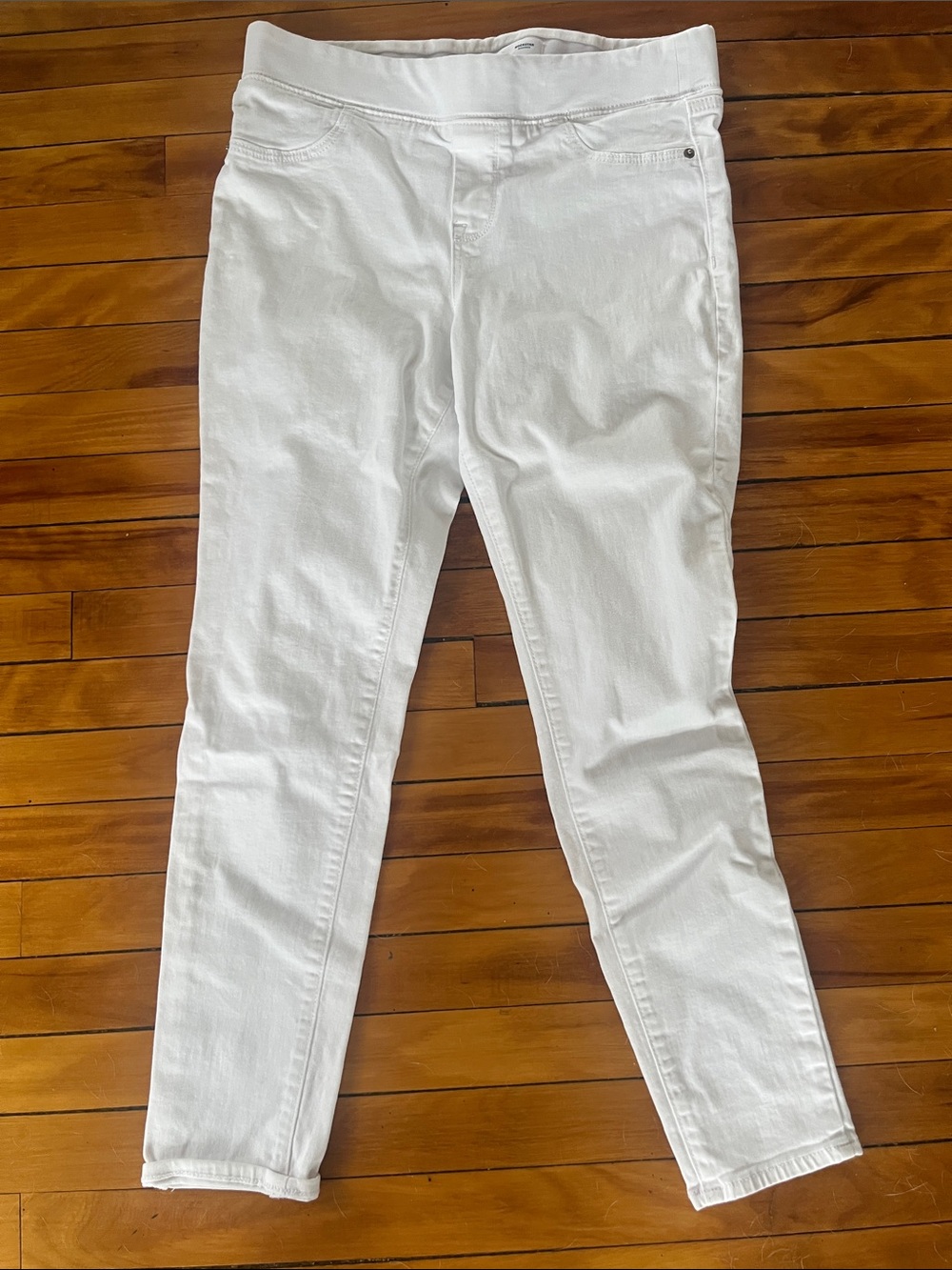 Old Navy White Rockstar Jeggings